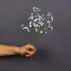 Decoração de Casamento 42CM de Altura Simulação Borracha Macia Mosquitinho Multicolorido Novo Buquê Combinando com a Noiva Flor de Simulação