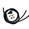 Máquina encoladora de cantos para carpintería modificada con un dispositivo soplador de polvo, soplador de polvo direccional para eliminar polvo y virutas de madera, y tubo soplador de aire
