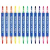 Marcadores de tela Amazon transfronterizos, bolsas de tela para ropa, bolígrafos creativos para graffiti, bolígrafos de secado rápido y resistentes al sol para niños