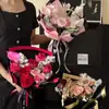Brilhante Cynthia Jane Eyre Papel de Embrulho Florido Papel Ouya Borda DIY Presente Feito à Mão Buquê Floricultura Arte Floral