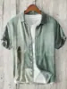 Camisa Hawaiana con Estampado de Vida Marina Transfronteriza para Hombre de Verano Transpirable de Manga Corta Absorbente de Sudor Solapa Transpirable y Absorbente de Sudor