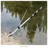 Soporte de caña de aleación de aluminio, Soporte de caña de pescar de sección de 2 m, Equipo de pesca, Soporte de pesca, Soporte de caña para colgar en la parte trasera