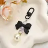 Colgante Macaron de Lazo de Moda Llavero para Teléfono de Corbata de Moño Accesorio para Bolsa de Auriculares Equipaje Ropa Regalo para Estudiante