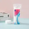 Algodão Redondo Desmaquilhante Três Camadas Espessado Descartável Peça de Algodão Cosmético Saco com 100 Peças Algodão Cosmético Redondo Personalização Transfronteiriça