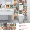 Nuevas pegatinas de mosaico plano de cristal duro, simulación de azulejos, pegatinas de pared autoadhesivas para baño, sala de estar, renovación del hogar