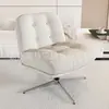 Sofá Perezoso Giratorio Personalizado Anillo Dewey Silla de Ocio Sala de Estar Balcón Silla Sofá de Ocio Diseñador Individual