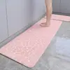 Alfombrillas de Piso para Cocina del Hogar Alfombra de Puerta con Relieve de Guijarros Felpudos de Puerta Alfombrillas Absorbentes para Pies de Baño Alfombrillas Antideslizantes para Baño