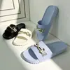 Pantuflas Personalizadas de una Pieza de EVA Antideslizantes para Baño Pantuflas de Interior para el Hogar Sandalias de Pareja Comercio Exterior Transfronterizo