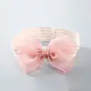 Diadema para Bebé Niña Recién Nacida Encaje Hilo de Algodón Diadema para Fontanela Flor de Cabeza de Princesa Flor Completa Lazo Decoración para Niños