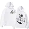 Sudadera con capucha Korn Punk Rock Band Álbum Follow the Leader