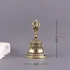 Pilão de Latão Puro, Sino Vajra, Pilão, Objetos Antigos Retrô, Decoração de Casa, Animal de Estimação de Chá de Mesa, Artesanato, Ornamentos de Cobre