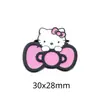 Em Estoque Vestido Rosa Japonês Fofo Broche de Gato Decoração de Adesivo para Capa de Celular Mercadoria de Menina Presente Fábrica de Personalização