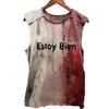 Chal Europeo y Americano Transfronterizo Ajustado, Lavado y Desgastado, Camiseta sin Mangas Retro Americana, Manga Corta Estampada Halloween Amazon