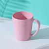 Taza Creativa de Paja de Trigo para Enjuague Bucal Simple Protección Ambiental Hogareña Baño Taza para Cepillo de Dientes Taza para Enjuague Bucal Venta al por Mayor