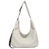 Bolsa Tote Estilo Japonês Nicho Estilo Preguiçoso para Mulheres 2026 Nova Bolsa Leve de Lona Grande Capacidade Casual para o Dia a Dia Bolsa Transversal