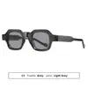 Nuevas Gafas de Sol de Moda Europeas y Americanas Unisex de Acetato con un Toque de Alta Gama, Gafas de Sol Cuadradas para Protección Solar al Aire Libre