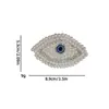 Serie Ojo de Perlas Bordado de Perlas Ojo del Diablo Parche Aplicación para Zapatos, Sombreros, Accesorios, Accesorios de Ropa, Parche Aplicación