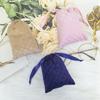 Nueva bolsa de franela a cuadros en línea bolsa multi-color para guardar joyas bolsa para empaque de regalo a mano personalización