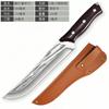 Cuchillo de deshuesar forjado Cuchillo especial para matar cerdos Cuchillo de matar Cuchillo de cocinero Cuchillo para cortar carne de ovino de matanza Cuchillo afilado Cuchillo especial para matar cerdos