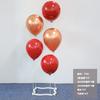 Mesa de Globos para Comercio Exterior Soporte Flotante Flotante con Forma Especial Varilla Recta Costura Estante de Exhibición para Bodas Globo Siete en Uno Transparente