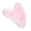 Rodillo Masajeador Facial de Jade en Stock de Fábrica Rodillo de Cuarzo Rosa Tabla Gua Sha Set Completo Rodillo Facial de Jade Personalizable