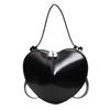 Bolsos transfronterizos para mujer 2025, nuevo bolso cruzado de nicho con textura de alta gama, bolso de corazón, bolso de hombro de exportación, bolsos pequeños.