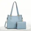 Directo del fabricante: Bolso de hombro individual simple, elegante y moderno estilo coreano 2026, juego de dos piezas de bolso tote transfronterizo