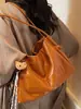 2025 Nueva Bolsa de Verano para Mujer Moda Nicho Estilo Extranjero Simple de Aspecto Elevado Simple de Moda Bolso de Hombro Bolso de Axila