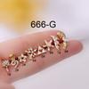 Clavos de Hueso de Oreja de Circonita de Exportación Europea y Americana Varilla Fina de Acero de Titanio de 0.8 mm Clavos de Oreja de Tornillo con Bola para Dormir Sin Quitarse Pendientes de Moda Individuales