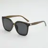 Gafas de Sol de Estilo Nuevo con Montura Grande para Mujer, Gama Alta, Estilo Coreano, Versátiles, Sencillas, Adelgazantes, Gafas de Sol para Protección Solar en Viajes y Vacaciones