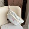 Bolso de Pecho Minimalista de Verano 2026 de Moda para Hombres y Mujeres, Riñonera Casual, Bandolera de un Solo Hombro, Nuevo Bolso de Pecho Deportivo Casual
