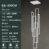 Lámpara de pasillo de apartamento tipo loft dúplex candelabro de escalera nórdico creativo lujo villa sala de estar moderna minimalista lámparas
