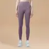 Mallas de Fitness para Correr Levanta Glúteos de Cintura Alta Control de Abdomen Elásticas Deportivas Ajustadas Pantalones de Yoga Gris-Morado para Mujer