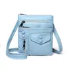 Bolsa para Teléfono Móvil para Mujer 2025 Nueva Moda Europea y Americana Retro Piel Suave Bolso de Mujer Bolso de Hombro Cruzado Billetera para Monedas Transfronterizo