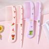 Nuevo Peine Lindo para el Cabello Peine para Bebé para Niños Dientes Peine Dientes Mini Portátil Patrón Animal Tarjeta de Papel