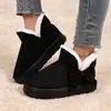 Nuevos Zapatos de Algodón Amazon para Mujer de Interior Cálidos Engrosados Estilo Pareja Otoño Invierno Cubre Tacón Cubre Tacón de Casa Suela Gruesa