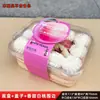 Ruili Packaging Caja para Pastel de Pastelería Napoleon Cortado en Porciones Tiramisu Pastel Napoleon Mousse Caja de Empaque