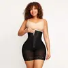 Pantalones Moldeadores de Cuerpo de Nuevo Tamaño Transfronterizos Cintura Alta Control de Abdomen Levanta Glúteos Pantalones con Cremallera en la Entrepierna Pantalones Moldeadores de Cintura Levantador de Glúteos