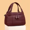 2025 Nuevo Bolso Casual Versátil de Moda Bolso para Mamá de Moda Europea y Americana Gran Capacidad Hombro Único Cruzado Bolso para Mujer