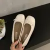 Zapatos Mary Jane cómodos de suela blanda estilo coreano para mujer, nuevos mocasines planos de ballet otoño-verano 2026