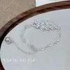 Nuevo Pulsera de Pavo Real Plateada Estilo Chino para Mujer, Joyería de Mano Vintage de Filigrana Campana de Palacio, Accesorio Versátil de Moda de Gama Alta de Nicho