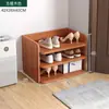 Zapatero para entrada de casa, estantes de capas, resistente y estable, solución de almacenamiento multicapa simple, zapatero tridimensional estrecho y largo