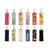 Llavero de cinta bordada estilo coreano hecho a mano DIY charm para bolso correa coreana parche termoadhesivo bordado accesorio