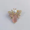 Broche Pequeño de Aleación con Pedrería Transfronterizo, Accesorio para Ramillete, Pin de Moda Versátil, en Stock del Fabricante