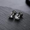 Pendientes de garra de dragón con incrustaciones de circonita para hombre, pendientes de diseño moderno y novedoso, joyería de tendencia con personalidad para mujer al por mayor
