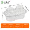 Caja de Embalaje para Pastelería, Postre, Pastel Personalizada, Material Pet/Pla/Ps, Grado Alimenticio, Desechable, Caja de Embalaje Blíster