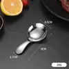 Wow Acero Inoxidable 304 Cucharilla de Té Mango Corto Medición Cuchara Redonda Pequeña Creativa Adecuada para Niños Cuchara para Helado Granos de Café Postre