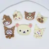 Série Mika Acessórios de Resina DIY Patches de Urso Capa de Celular Decoração com Cola de Chantilly Pacote de Material Artesanal Atacado