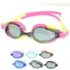 Gafas de natación JIEJIA JIEJIA serie M100 bolsa de siete colores antivaho alta definición silicona gafas de natación para adultos y niños