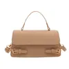 Bolsa pequena com textura retrô feminina 2026 nova moda francesa bolsa de ombro única versátil novo produto bolsa de mão bolsa transversal pequena quadrada